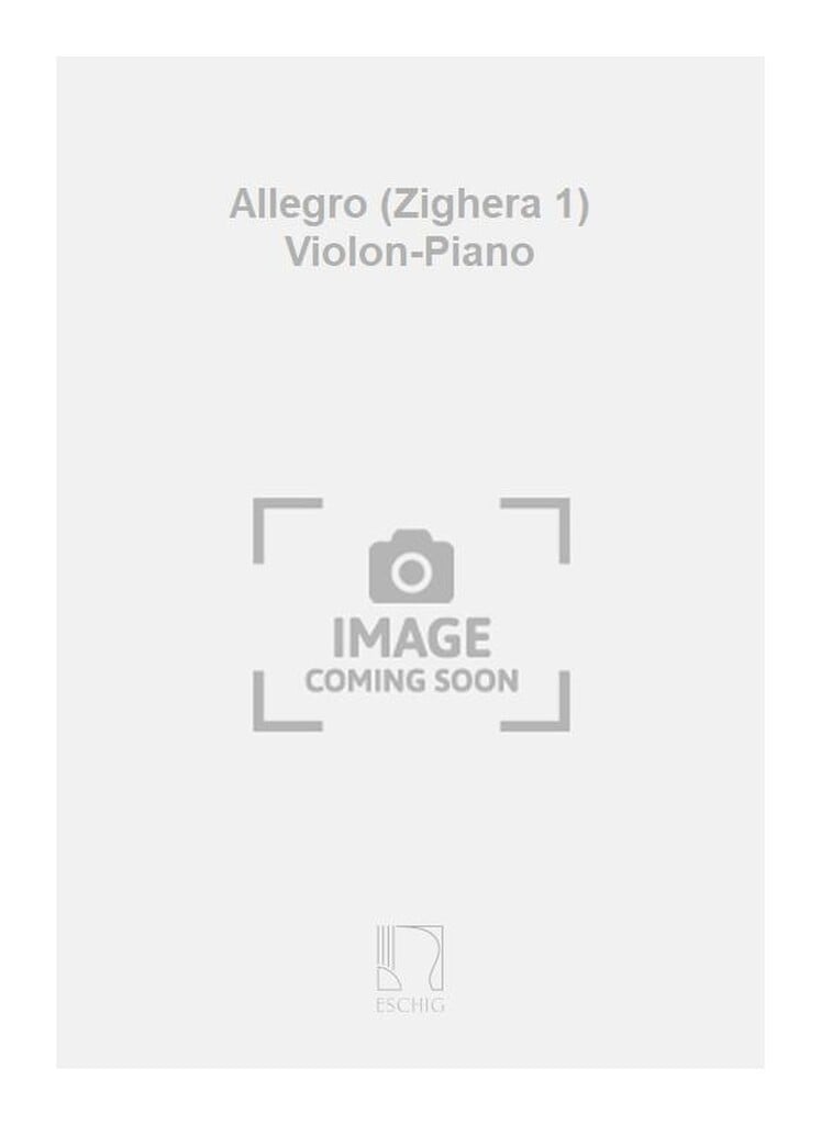 Allegro (Zighera 1) Violon-Piano